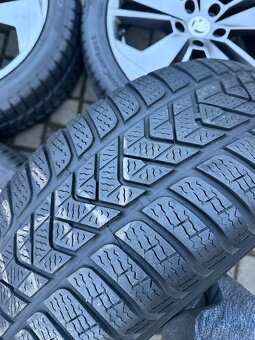 ORIGINÁL Alu Škoda COMET R18, 5x112 - TOP STAV, ZIMNÍ PNEU - 6