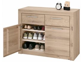 Předsíňová/chodbová stěna - Divoký dub masiv - 6