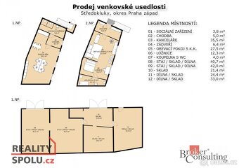 Prodej, domy/zemědělská usedlost, 579 m2, Kladenská 8, 25268 - 6