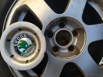 5x100 R15 škoda fabia - 6