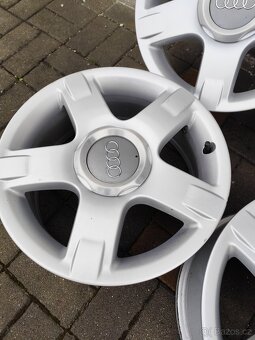 ALU 5x112 r16 AUDI - PĚKNÁ SADA - 6