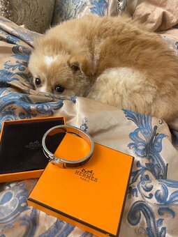 HERMÉS Clic H silver bracelet (náramek) - 6