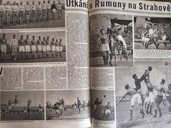 Zviazané športové časopisy Ruch, ročník VI., rok 1951 - 6