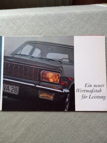 Dobové prospekty OPEL - 6