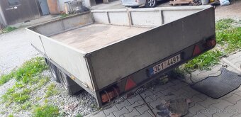 Bržděný přívěs 2x4m - 6