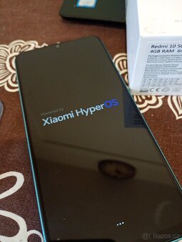 5G - Xiaomi Redmi 10 5G 4+4GB/64GB - Nový záruka T-mobile. - 6