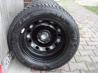Komplet zimní kola  Semperit+ Poklice 215/60/16 ET 41 5X112 - 6