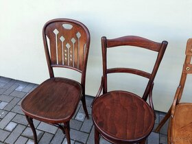 Židle "thonetky" po renovaci - 6
