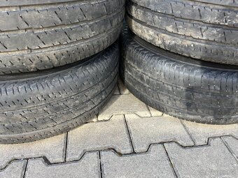 4x alu disky 5x120 R16, letní pneu C - 6