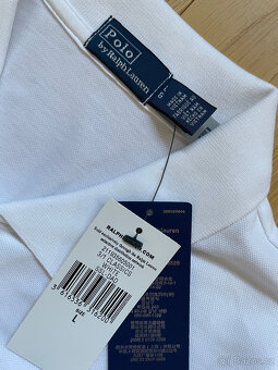 Nové bílé dlouhé zavinovací šaty Polo Ralph Lauren L - 6