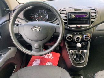 Hyundai i10, 1,1i(51kW), nová STK do 04/2027, nízký nájezd - 6
