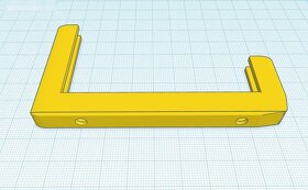 OCTAVIA II FL Škoda škrabka na led držák 3D tisk - 6