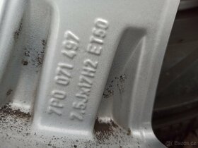 VW TOUAREG -17"ALU KOLA ORIGINÁLNÍ - 6