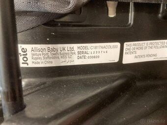 Dětská autosedačka (vajíčko) JOIE i-Snug + Isofix báze - 6