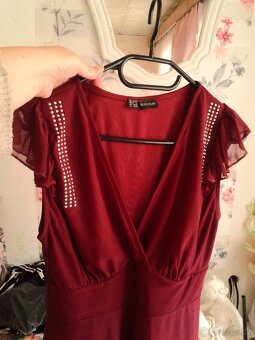 Elegantní společenské šaty 36/38 - 6