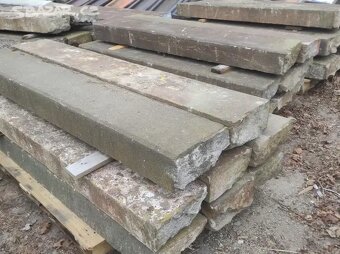 Starý žulový schod, žulové schody, kamenné schody - 6