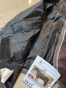 Deka nepromokavá Economic Waldhausen, 0 g, maroon vel. 125 - 6