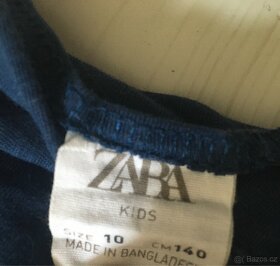 Oteplováky, triko, šaty 134-140cm - 6