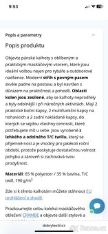 Pánské maskàčové kalhoty - 6