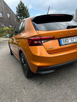Škoda Fabia IV 1.0 TSI Style, 2022 – oranžová metalíza - 6