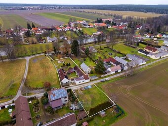 Prodej venkovského stavení s uzavřeným dvorem a rozlehlým po - 6