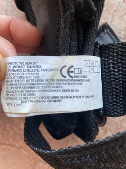Chrániče na kolena, lokty a zápěstí značka K2 - 6