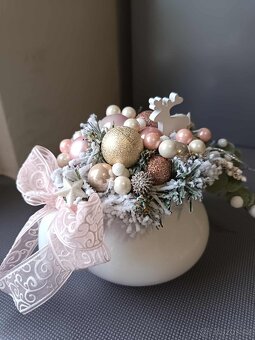 Adventní věnce a vánoční dekorace - 6