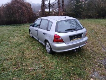 HONDA CIVIC 1.6i  rok 2004 STK 12/2026 velmi pěkný stav - 6