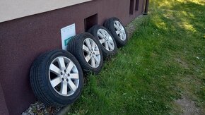 alu kola Ford Mondeo, Focus + letní pneu 205/55 R16 - 6