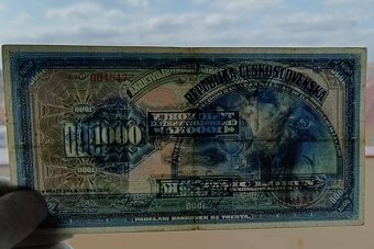 1000 Kč 1932 Neperforovaná - Vzácná - 6