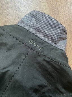 Brioni oboustranná hedvábná bunda Vyrobeno v Itálii - 6