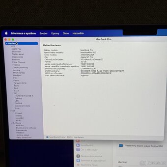 CTO APPLE MACBOOK PRO 14” M1 PRO 10-JÁDRO/32GB RAM/512GB - 6