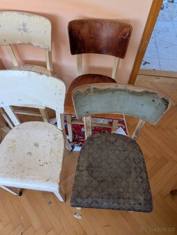 Židle Ton Thonet k renovaci - 6