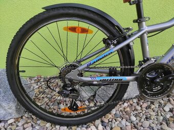 Značkové dětské kolo Author 24" (stříbrná/modrá)I# - 6