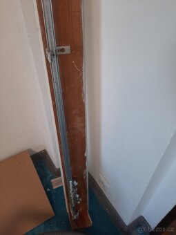 Garnýž bílá se zlatým vzorem 185 cm - 6