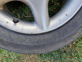 ALU disky s PNEU na P206 - 6
