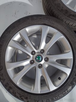 Alu. kola Škoda Superb II. 5x112 7,5Jx17 H2, ET49 - 6