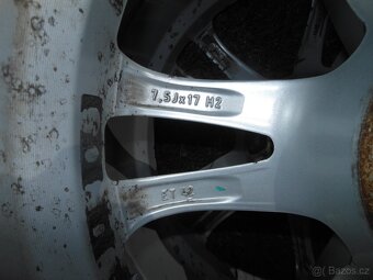 ALU kola Platin 5x112, 7,5Jx17 ET42+pneu Michelin Primaci 4 - 6