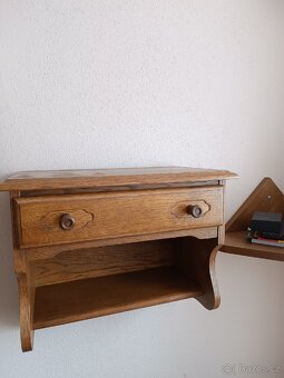 Masivní stůl, lavice - 6