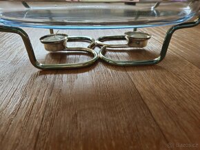 Zapékací oválná mísa s ohřívačem - 6