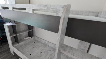 Dvoupatrová postel se zásuvkami - 6