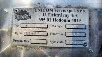 Vinifikátor pneumatický objemu 11.400 L - 6