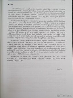 Řešené úlohy lineárního programování – Univerzita Pardubice - 6