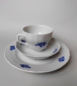 Starožitné porcelánové snídaňové trio Bavaria Porzellan 1918 - 6