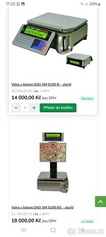 Obchodní, pultová váha DIGI - 6