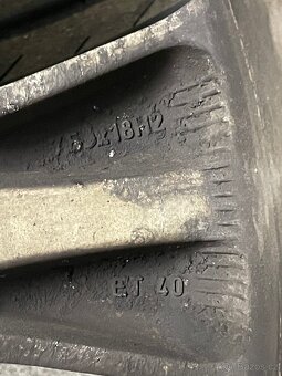 Alu kola R18 5x112 letní pneu - 6