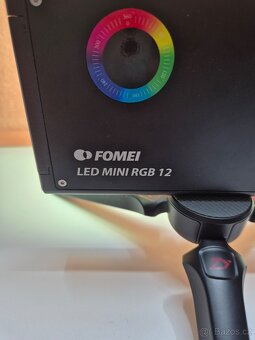 fotografické - filmařské světlo Fomei LED MINI RGB 12 - 6