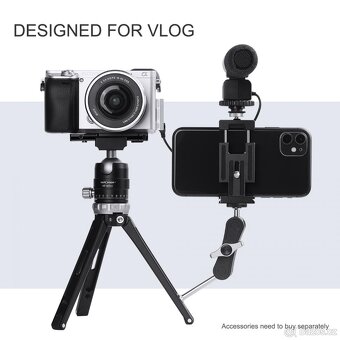 Rychloupínací destička K&F Magic Plate pro fotoaparát, mobil - 6