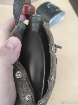 Prodáno - Polní láhev wehrmacht - 6