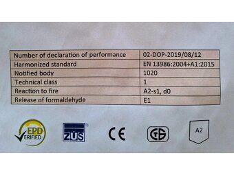 BZS Plus+ - 12mm - 1200x1600mm - 6
